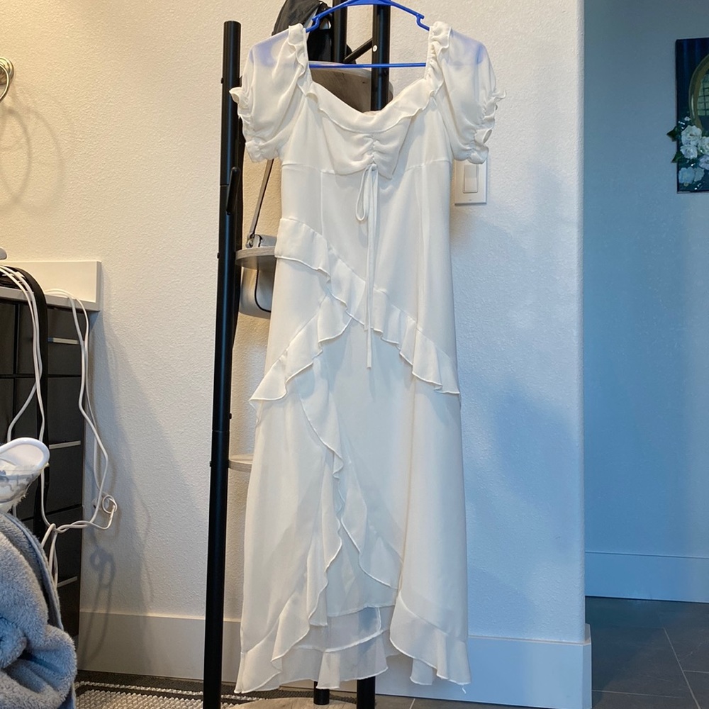 White dress